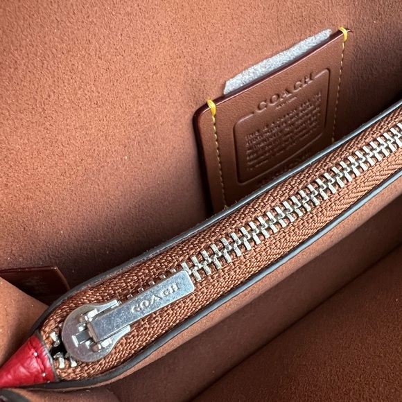 Red Coach Tabby Shoulder Bag - Picture 11 of 13